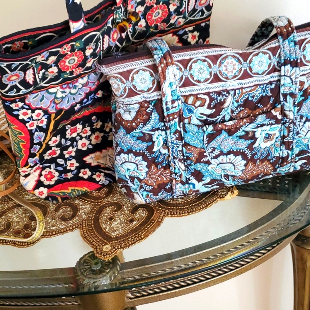 Two Vera Bradley bags of the most beautiful colours
